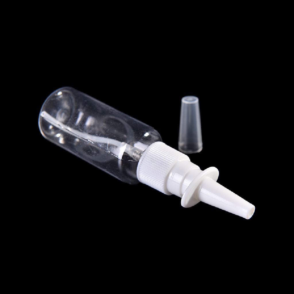 Bộ 2 Bình Xịt Mũi Bằng Nhựa Trong Suốt Đặc Biệt 10 / 20 / 30ml