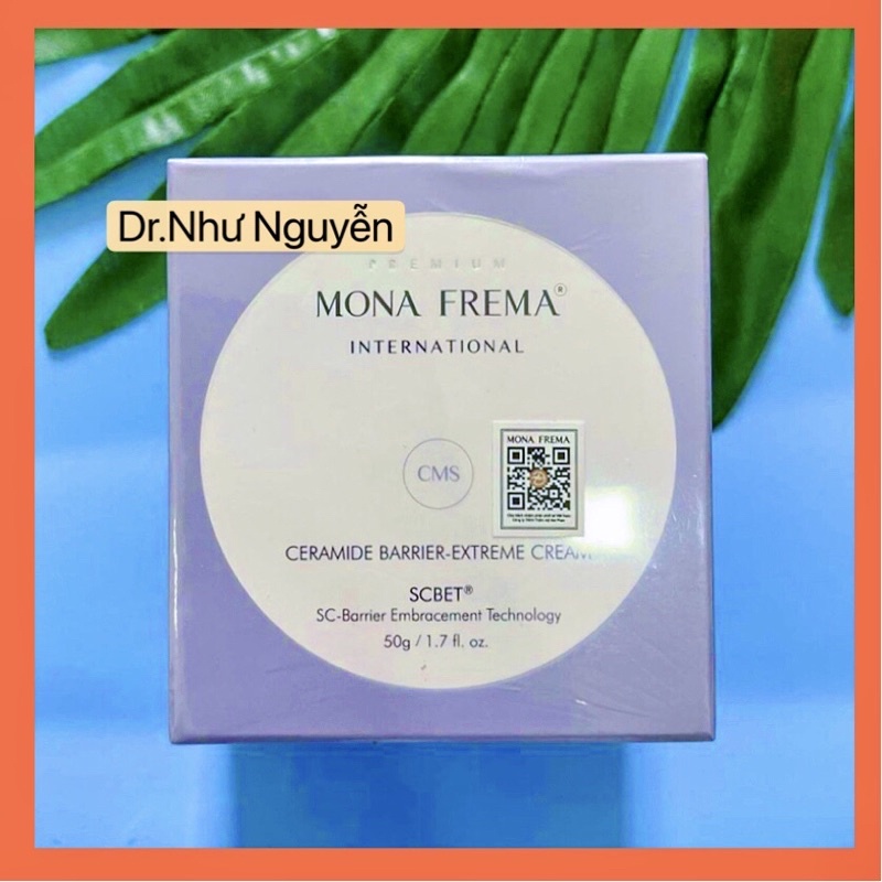 Mona frema CMS Ceramide Barrier-Extreme Cream 50g, Sản phẩm dưỡng da, củng cố hàng rào da,dưỡng ẩm, da sáng và mịn