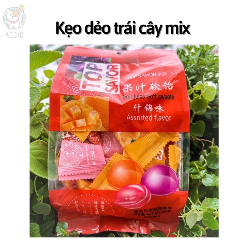 Kẹo Thạch Dẻo Trái Cây Top Fruit 320g