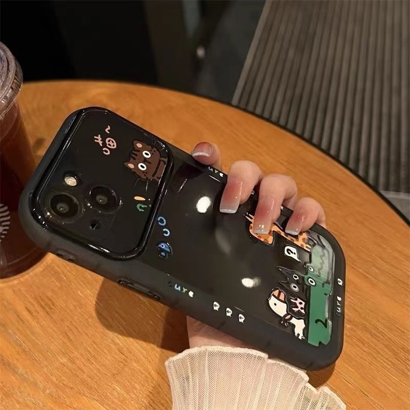 Ốp Điện Thoại Trong Suốt In Hình Hươu Cao Cổ Hoạt Hình Cho iPhone 12 13 11 Pro Max X Xs Max Xr opje