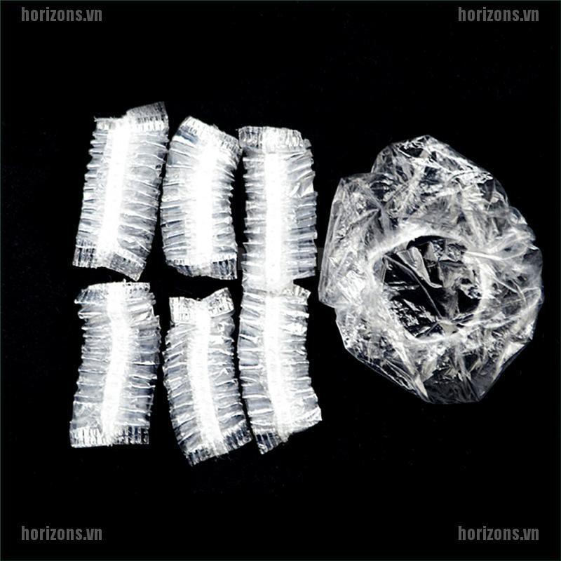 Bộ 100 Nút Bịt Tai Bằng nylon Tiện Dụng Khi Nhuộm Tóc / Giặt