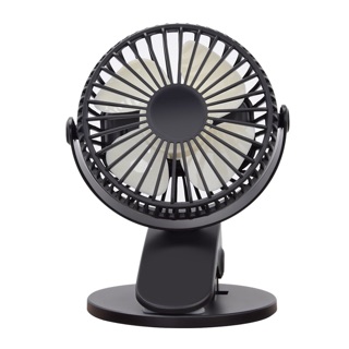 Quạt mini kẹp bàn sạc điện