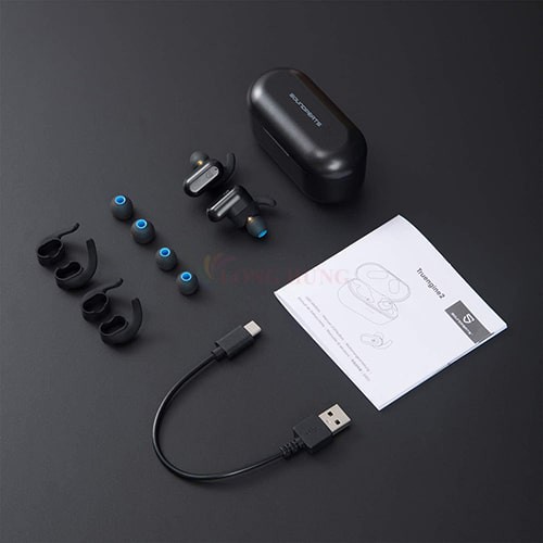 Tai nghe Bluetooth True Wireless Soundpeats Truengine2 - Hàng chính hãng