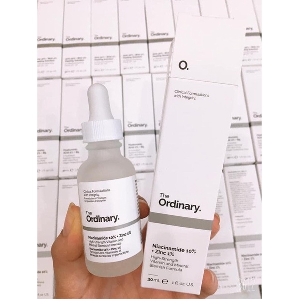 Tinh chất giảm mụn, thâm The Ordinary Niacinamide 10% + Zinc 1%