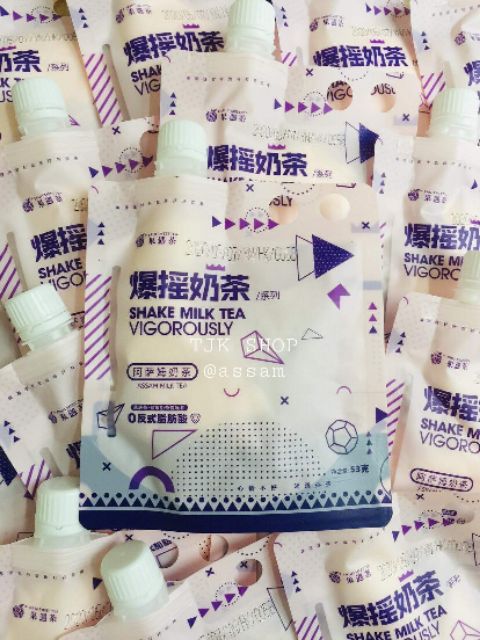 TRÀ SỮA LẮC, TRÀ TRÁI CÂY DẠNG TÚI