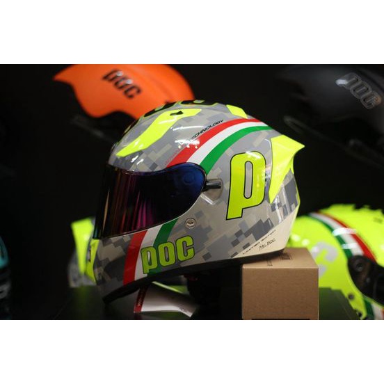 Kính nón fullface POC T-18 và POC REVO các bản kính màu thay thế