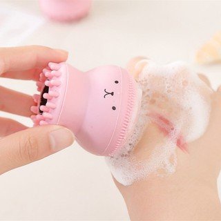Cọ Rửa Mặt Hình Bạch Tuộc Độc Đáo Chất Lượng Cao 20g KABA