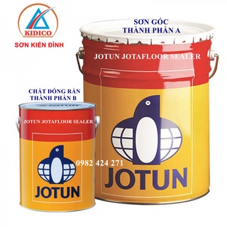Sơn Lót 2 thành phần Jotun Jotafloor Sealer dành cho sàn bê tông - Bộ 5L