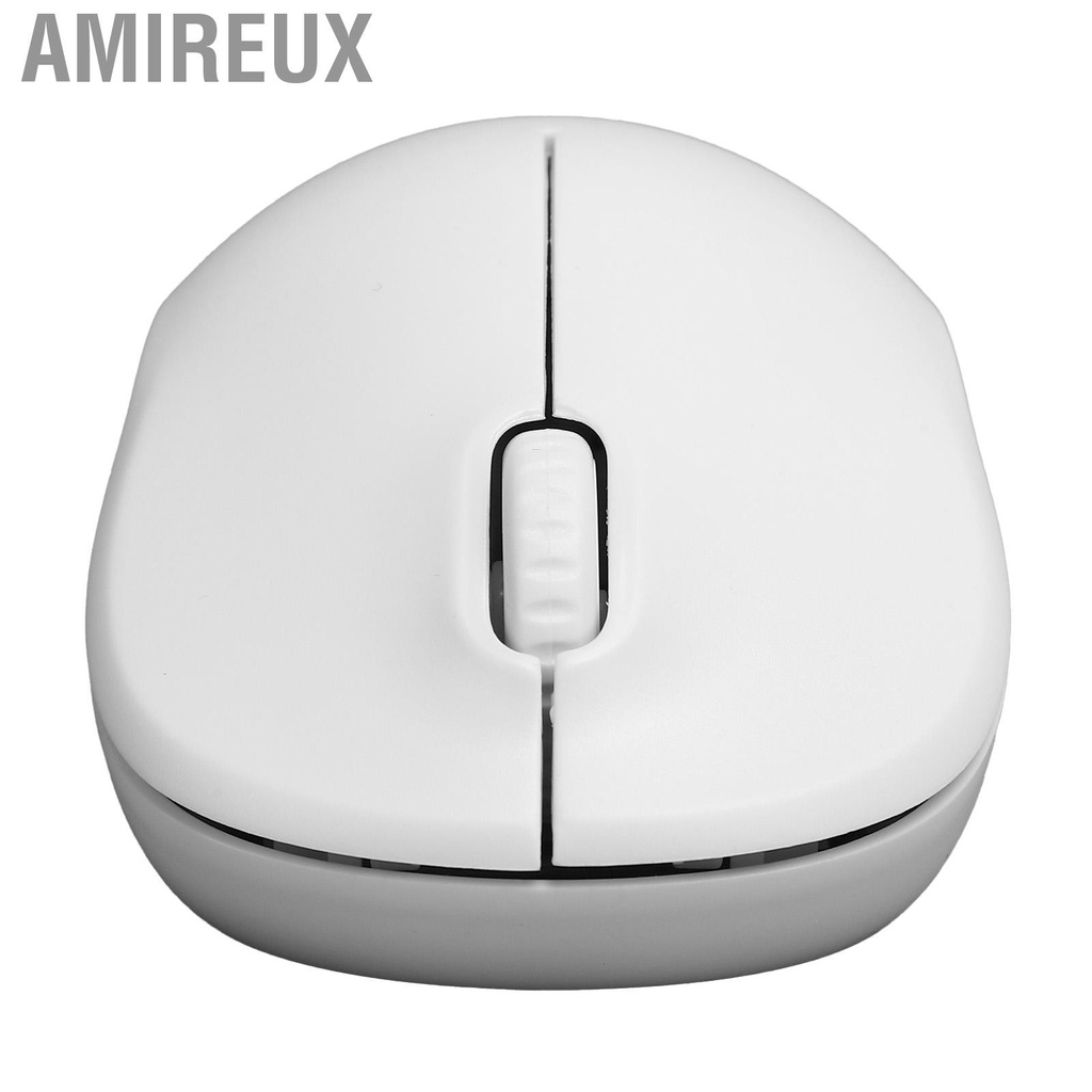 Amireux Wireless Mouse Notebook Desktop Universal 1000DPI Computer External Device with Receiver