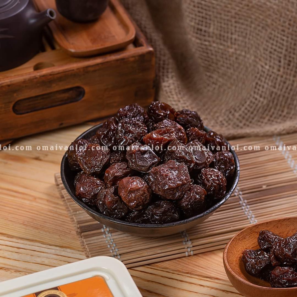 Ô mai mận - Mận sấy dẻo không hạt chua ngọt đặc biệt  - Hộp