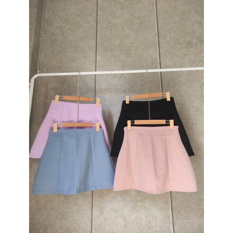 Chân Váy Chữ A ⚡ Chân Váy Dáng Chữ A Lưng Cao Siêu Tôn Dáng