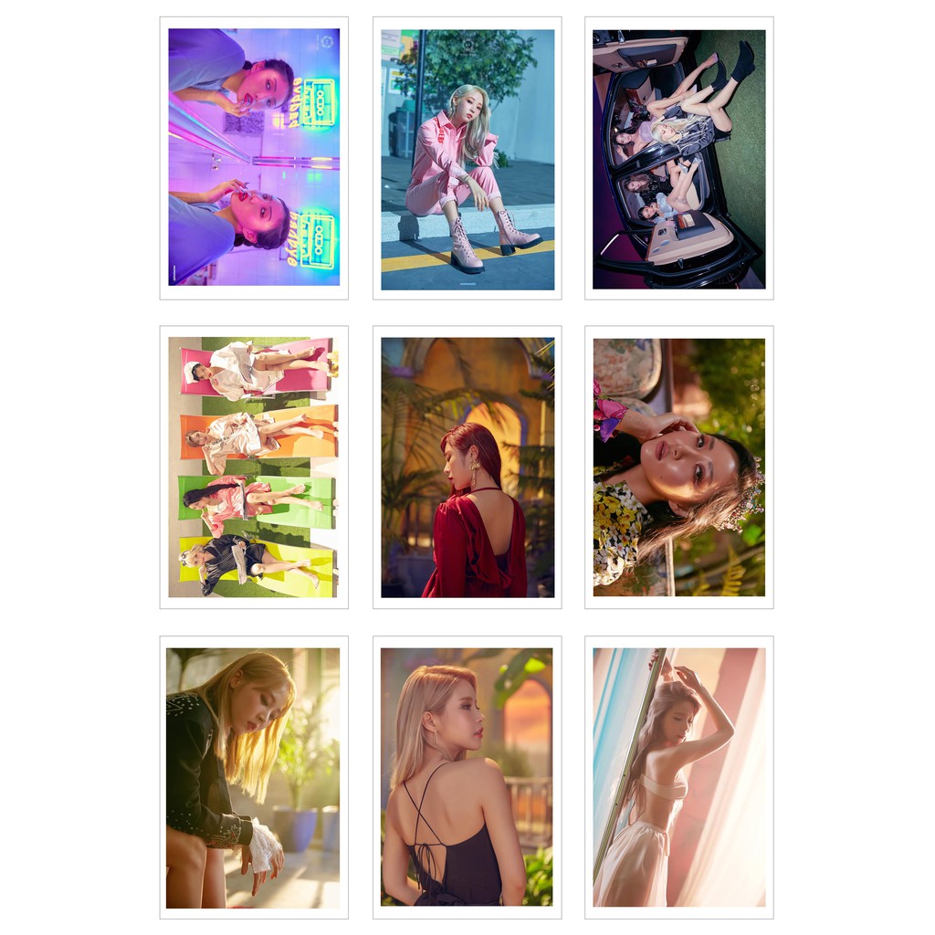 Lomo Card Ảnh MAMAMOO - CONCEPT PHOTO ( 36 ảnh)
