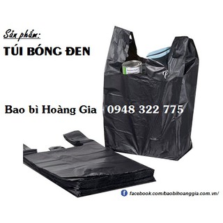 1kg Túi bóng đen bọc đồ loại đẹp