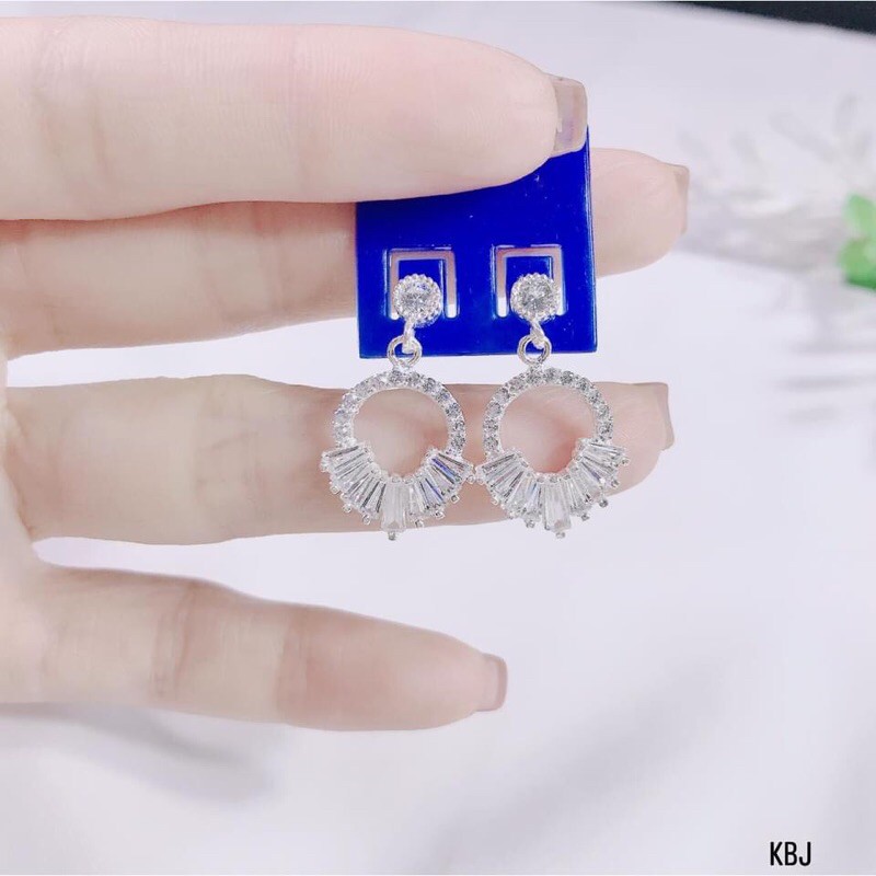 BÔNG TAI NỮ BẠC TA HÀNG CAO CẤP