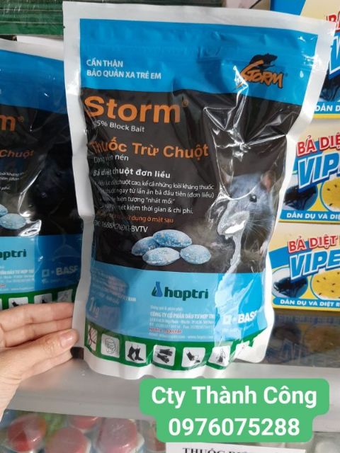 Thuốc diệt chuột Storm 1kg hiệu quả siêu rẻ