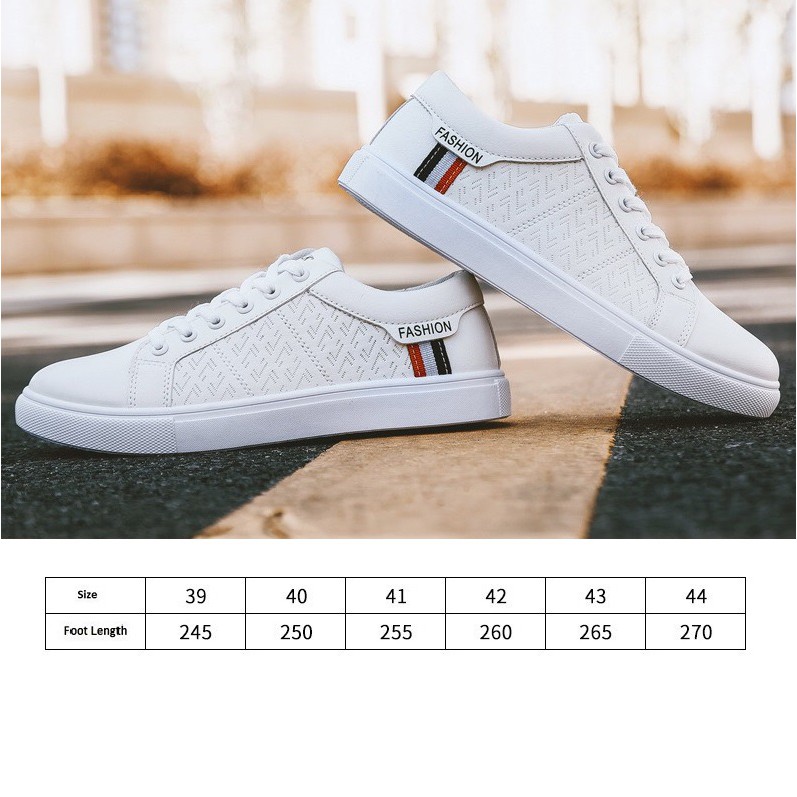 Giày Sneaker nam, Giày thể thao nam trắng đế cao Hot Trend 2022 HMS-A93