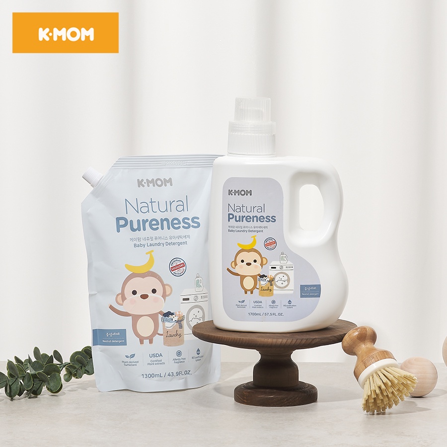 Nước Giặt Đồ Sơ Sinh Hữu Cơ K-Mom Hàn Quốc ( 1,7L )
