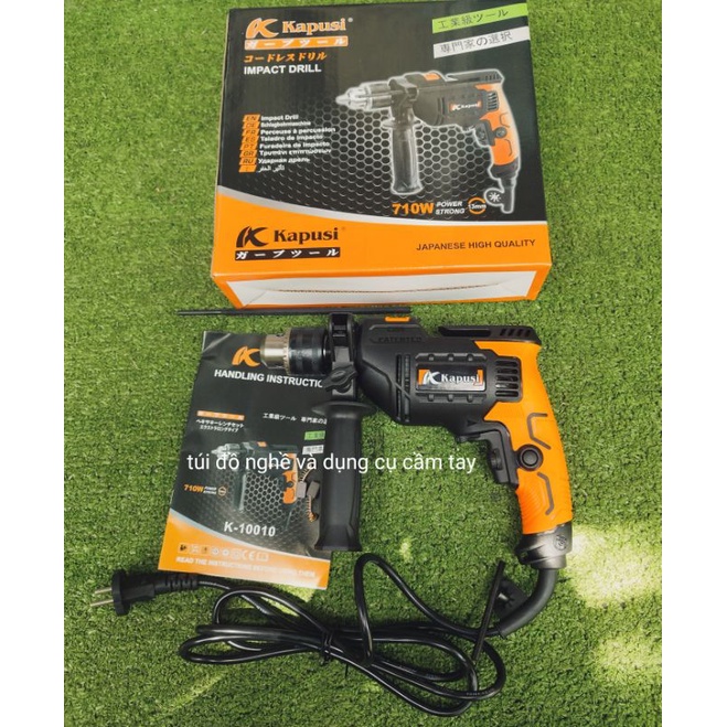 MÁY KHOAN CẦM TAY KAPUSI 710W CAO CẤP