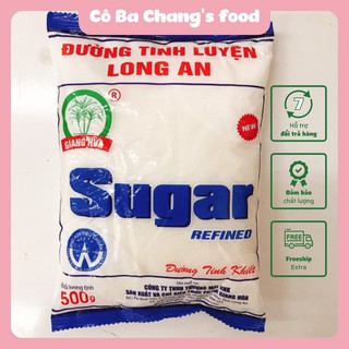 Đường Trắng tinh luyện Long An bịch 500g