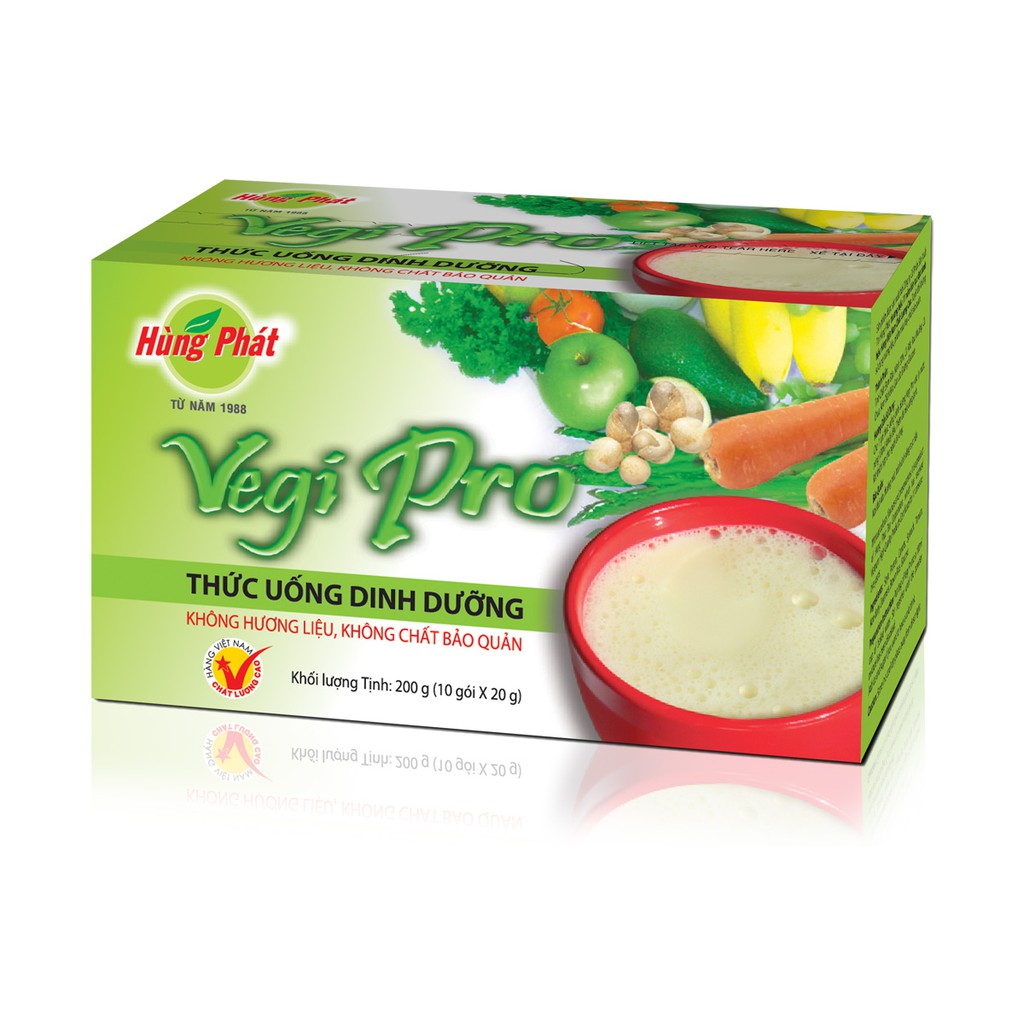 VEGI PRO (Thức uống chay) - Thương Hiệu Hùng Phát