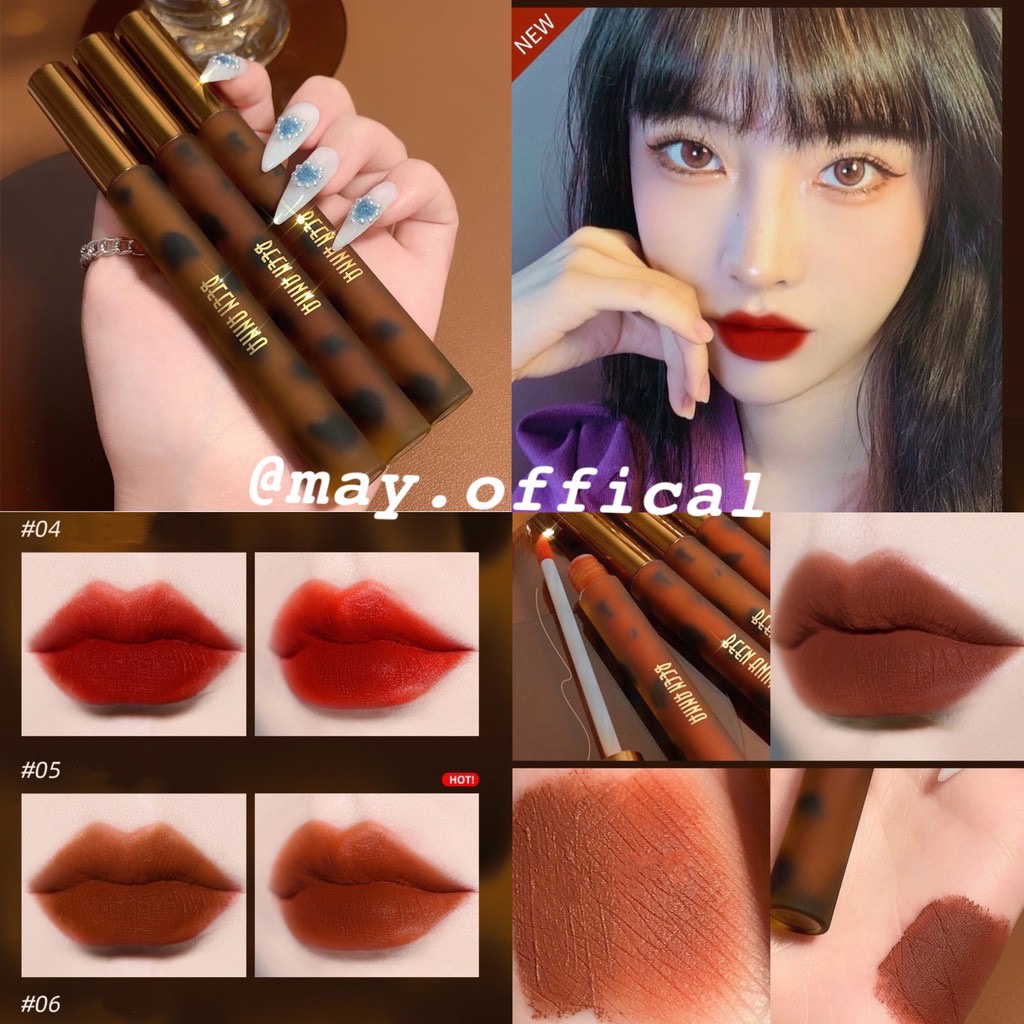 [HOT] Son kem Maffick BEEN ANNA Amer Lip Glaze vỏ beo