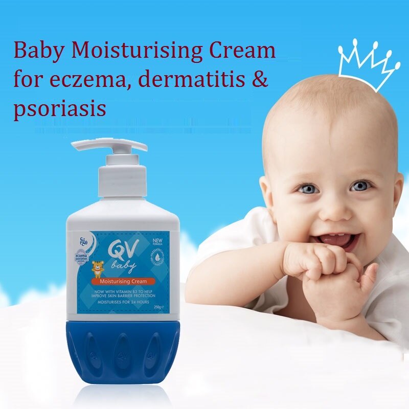 Kem QV baby - Kem dưỡng da cho bé Queen Victoria - Ego QV Baby Moisturising Cream 250g