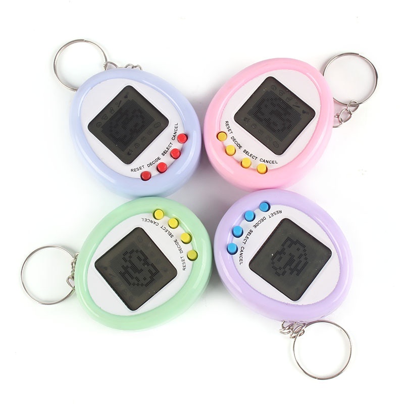 Máy nuôi thú ảo Tamagotchi cầm tay màn hình LCD tiện lợi