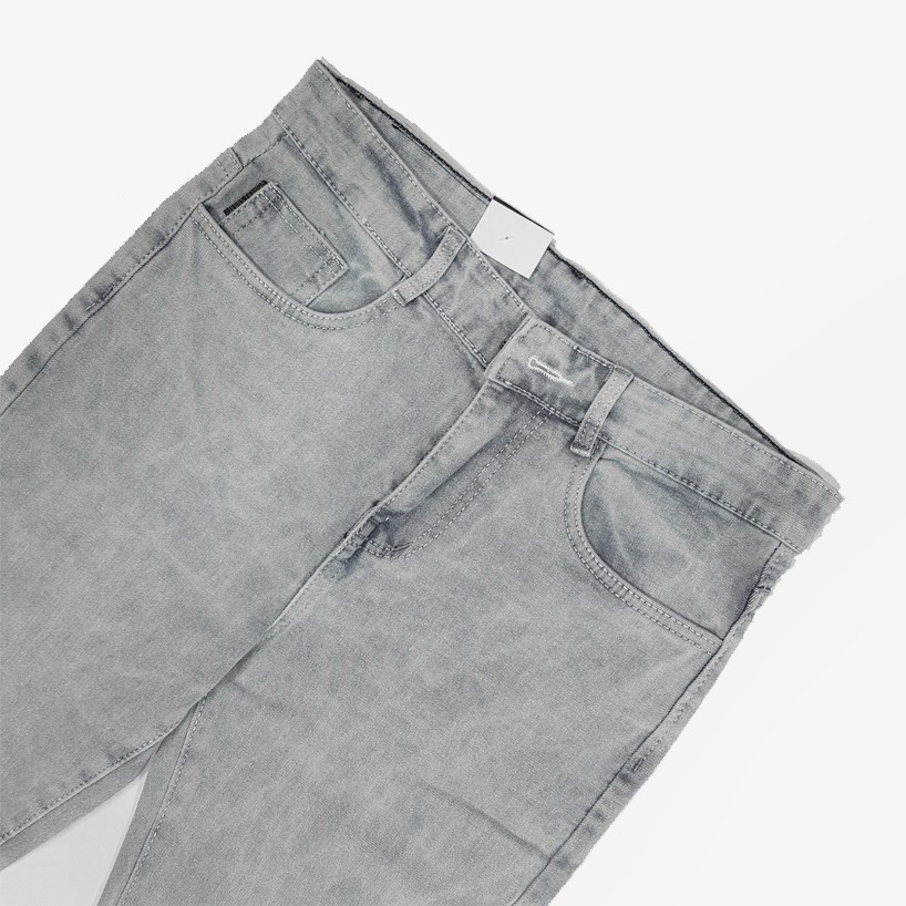 Quần jean nam màu xám nhạt - Form Slimfit - Chất jean co dãn [211] | BigBuy360 - bigbuy360.vn