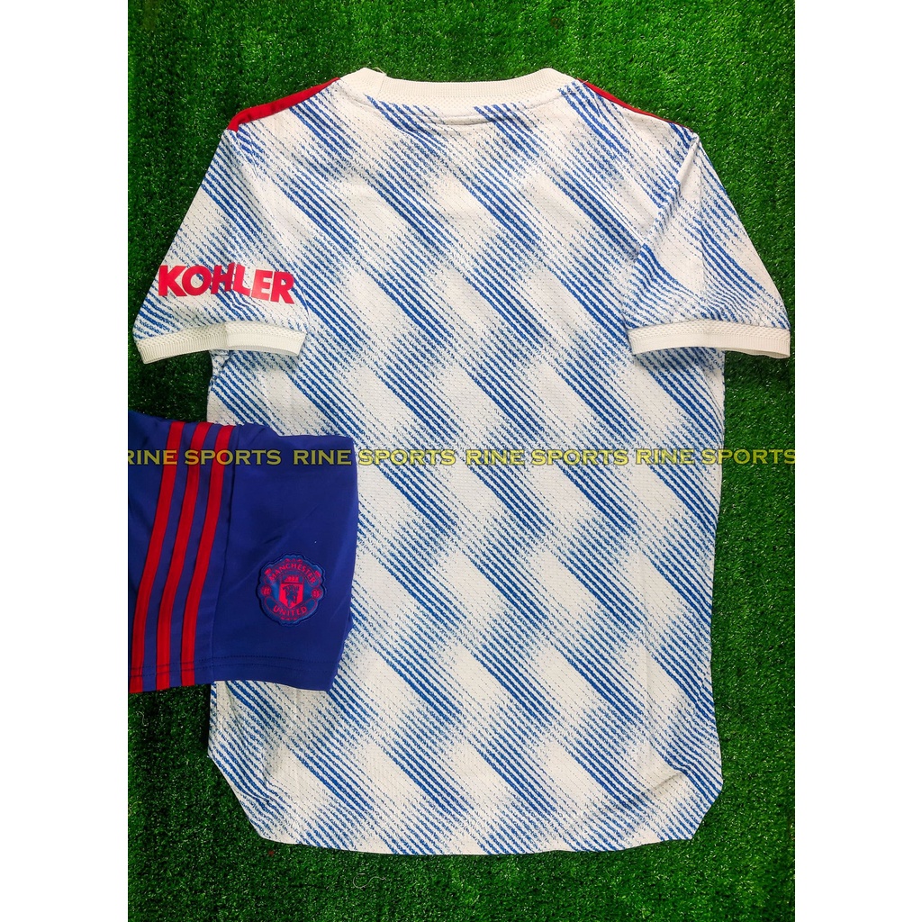 Bộ Áo bóng đá mu trắng mùa 2021/2020 hàng Thailand chuẩn thi đấu 100%. Cam kết Y Hình