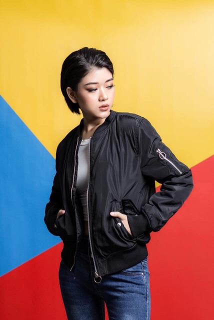 Thanh lý áo Bomber BSK lót lông cừu, hàng xuất xịn 230k/c