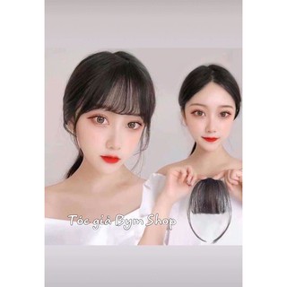 Kẹp mái thưa bằng tóc thật