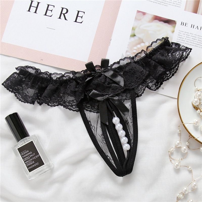 Quần lót ren đính cườm sexy quyến rũ