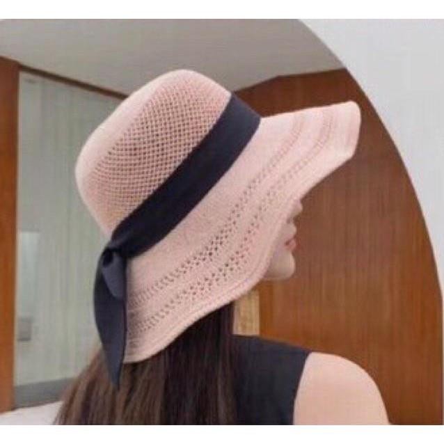 Mũ Cói Vành Rộng Đi Biển,.
