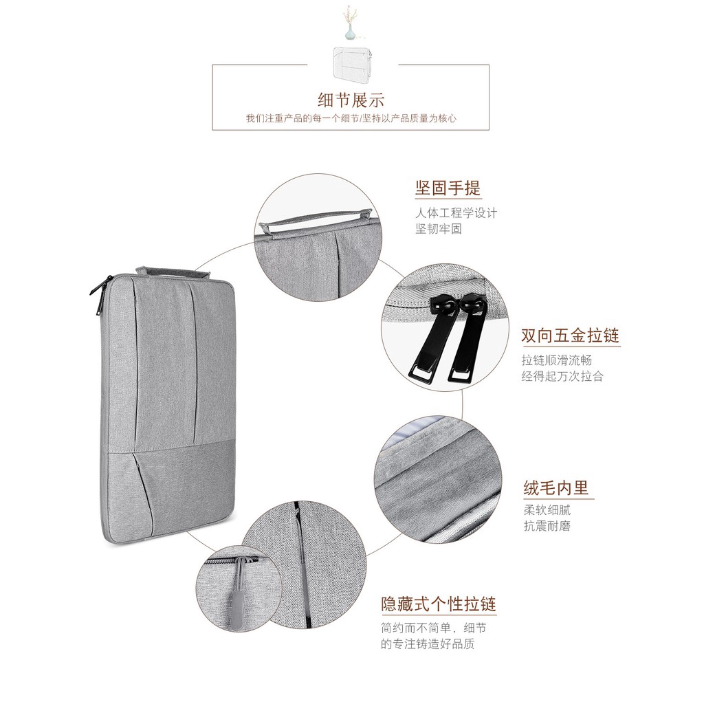 Túi đựng Laptop túi Macbook 13/ 14/ 15 inch | BigBuy360 - bigbuy360.vn