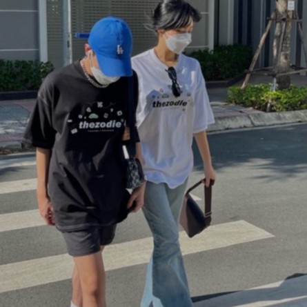 Áo thun tay lỡ Streetwear Season Travel