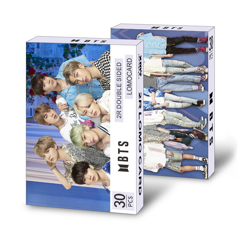 Bộ 30 thẻ ảnh Lomo Card BTS