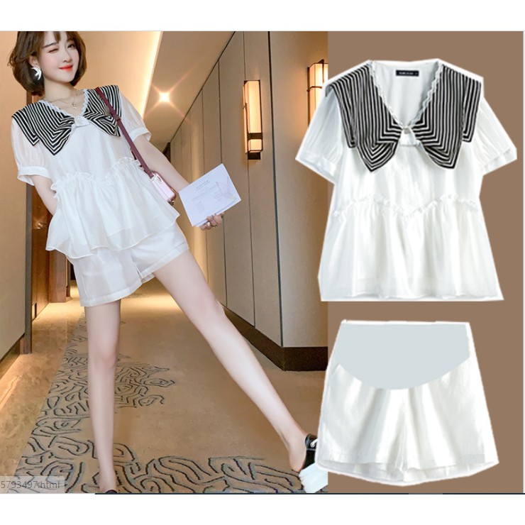 Set Áo Quần Bầu Bộ Bầu Xinh SAQ144