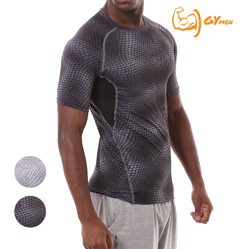 Áo Tập Gym Chuyên Áo Thun Thể Thao Nam Phong Cách âu Mỹ Ngắn Tay Cổ Tròn Thun Lạnh Tập Vải Thoáng Nhanh Khô Cao Cấp Phối Lưới Thông Thoáng Big Size Co Giãn Chuẩn Form Chạy Bộ Thể Dục Bóng Rổ Jogger