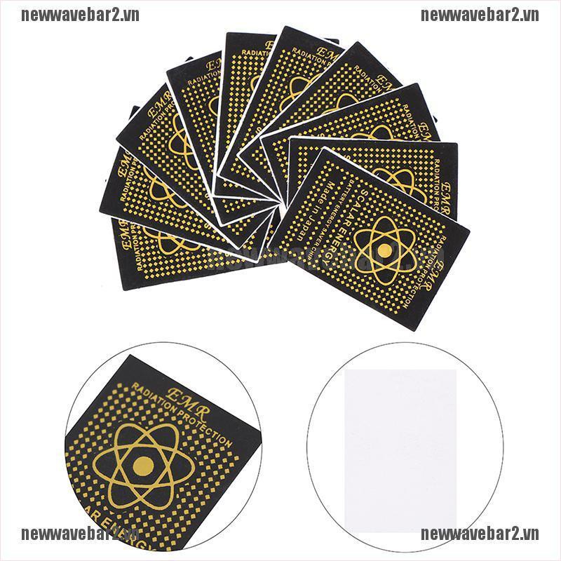 Set 10 Miếng Dán Bảo Vệ Bức Xạ emr