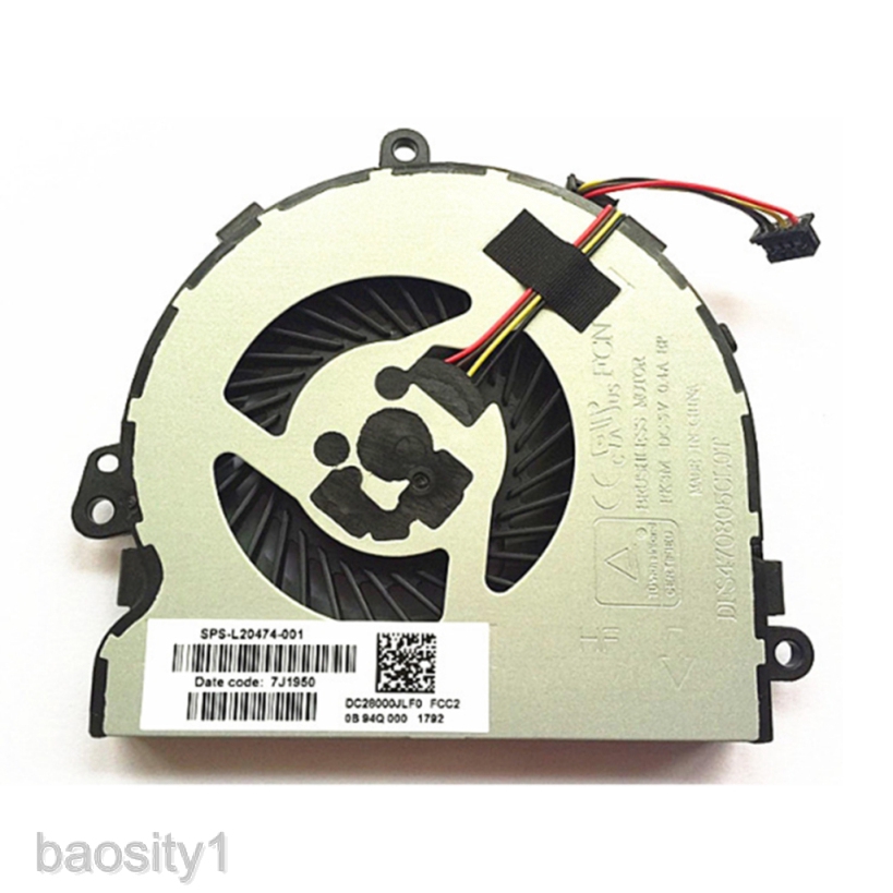 Quạt Tản Nhiệt Cpu Cho Hp 15-da 15-db 15-dr 15q-dx 15t-ds C129 C130