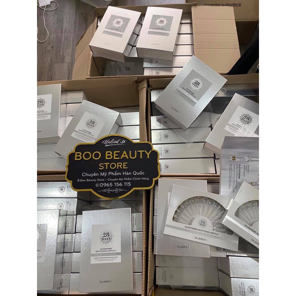 Tinh Chất Dưỡng Trắng Da Sau 28 Ngày Suiskin Glutathione Brightening Ampoule mẫu mới - tách lẻ | BigBuy360 - bigbuy360.vn