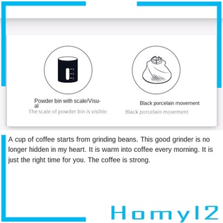 Manual Coffee Grinder Adjustable Setting for Espresso French Press Camping