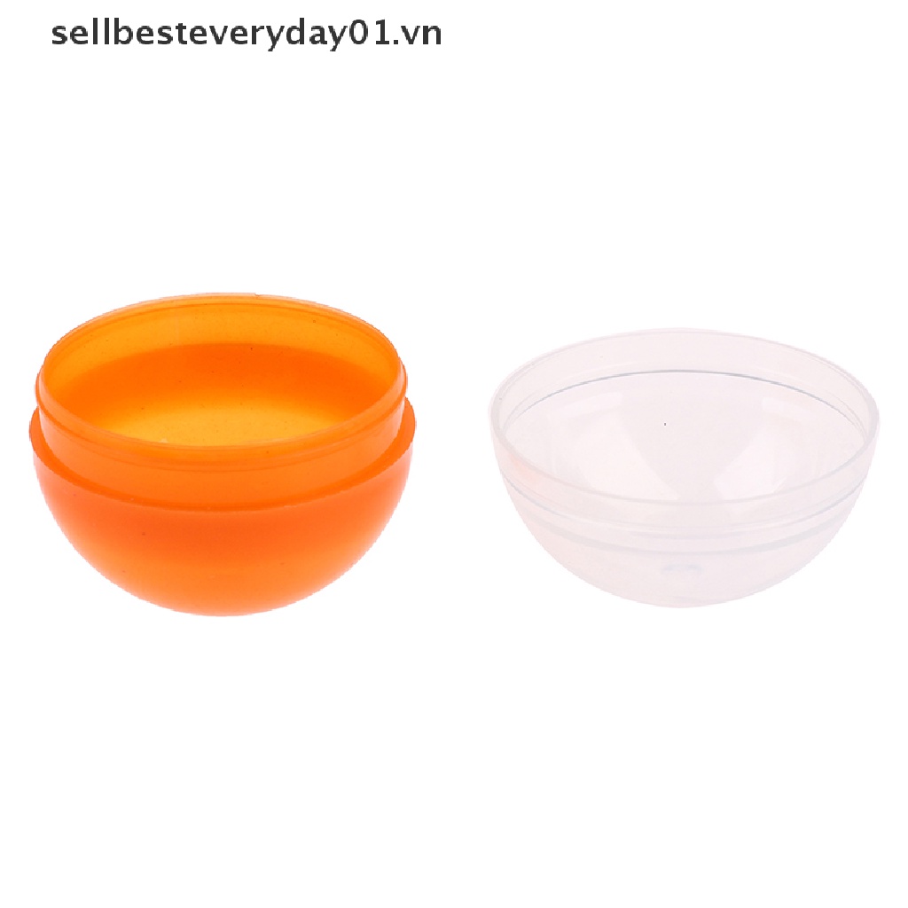 Set 100 quả bóng nhựa rỗng nhiều màu sắc có thể tách ra