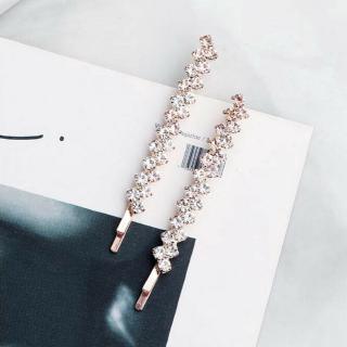Set 2 kẹp tóc đính đá lấp lánh