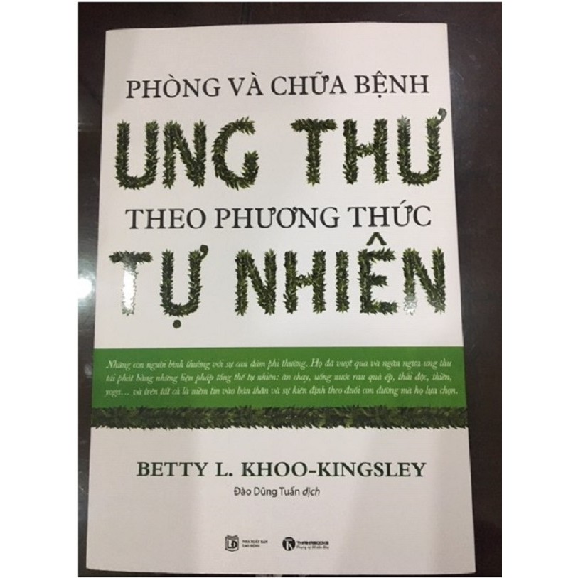 Sách - Phòng Và Chữa Bệnh Ung Thư Theo Phương Thức Tự Nhiên