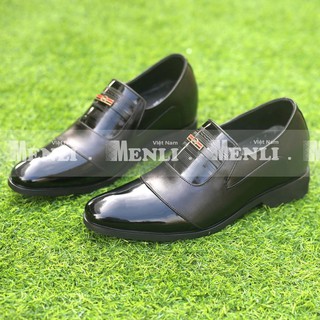 [DA BÒ THẬT] Giày lười tăng chiều cao na MENLI GLSP71