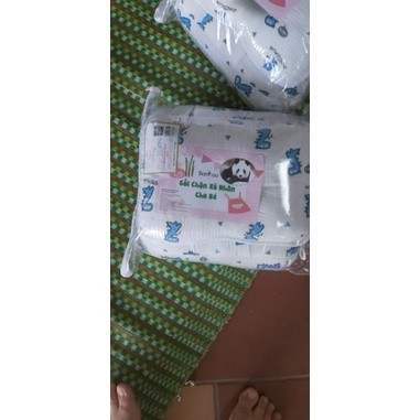 Bộ Chặn và gối bông vải xô cho bé