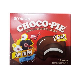 Bánh Chocopie Dark Orion hộp 360g (12 cái)