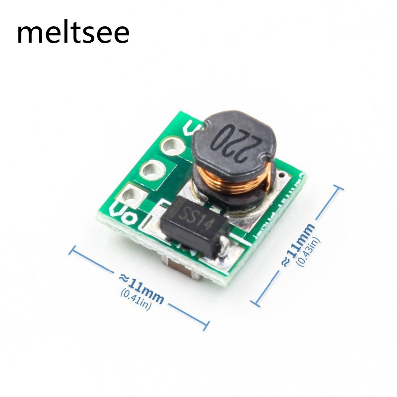 Module điều hộp nguồn DC-DC 0.5-5V qua 5V hoặc DC 0.8V-3.3V sang 3.3V
