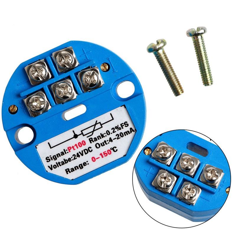 Mô Đun Cảm Biến Nhiệt Độ Wer Pt100 0-150 C 4-20ma Đầu Ra 0.2% Accuracy
